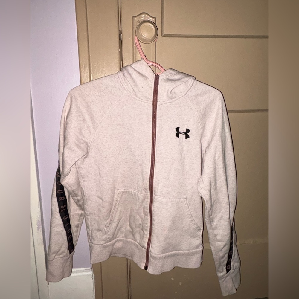 Under Armour Light Pink Zip-Up Jacket